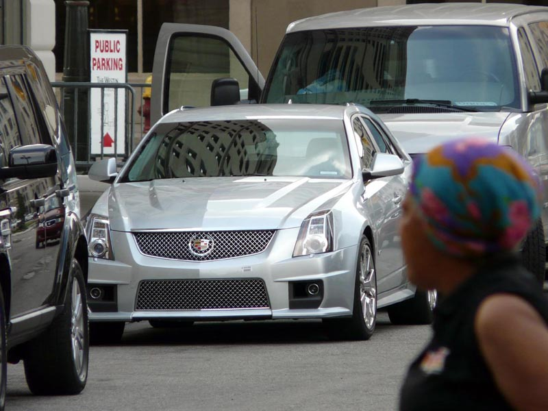 Illustration for article titled Cadillac CTS-V Sport Wagon: First Ride